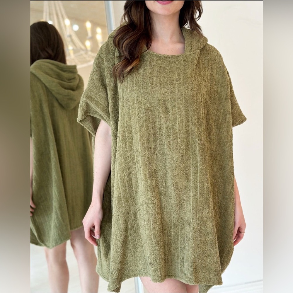 Mikoh Ponza Coverup in moss green